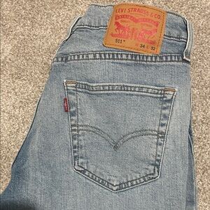 Levi's 511 Slim straight light wash jeans - 34 x 32